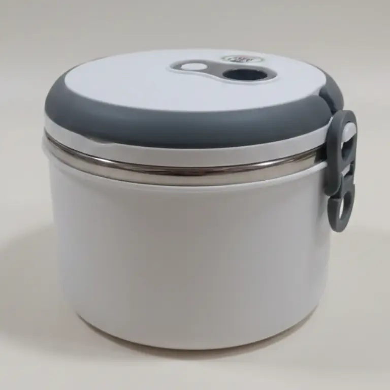 Lunch Box Ermetico Generaltrade 1,2 L | Porta Pranzo 2 Scomparti | Interno Acciaio Inox | 3 Colori Assortiti