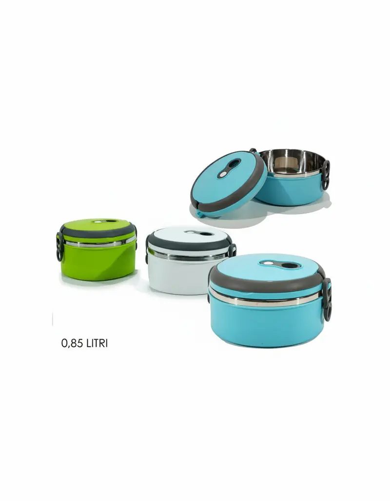 Lunch Box Tondo General Trade 0,8 Lt - Design Elegante e Pratico