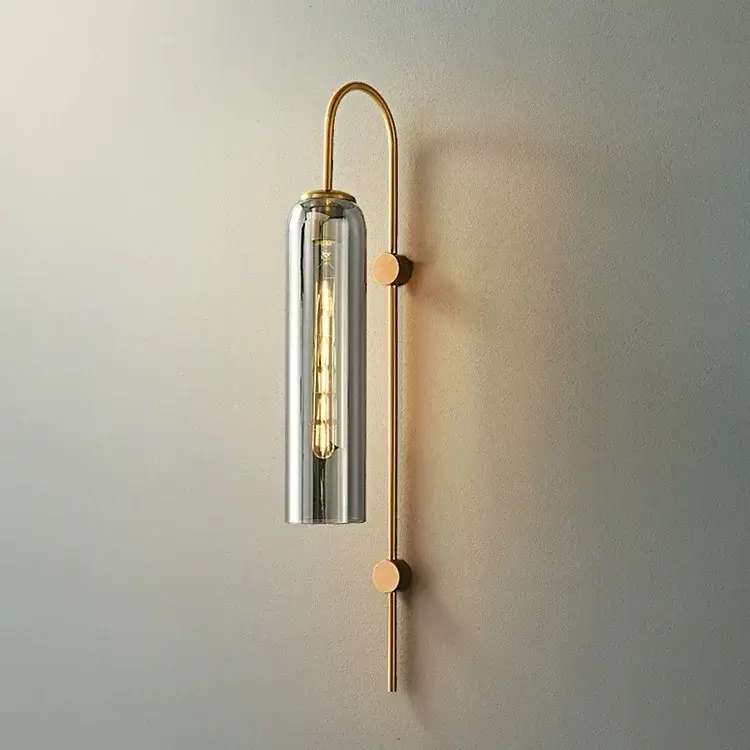 Luxury Glass LED Wall Lamp for Bedroom Or Living Room