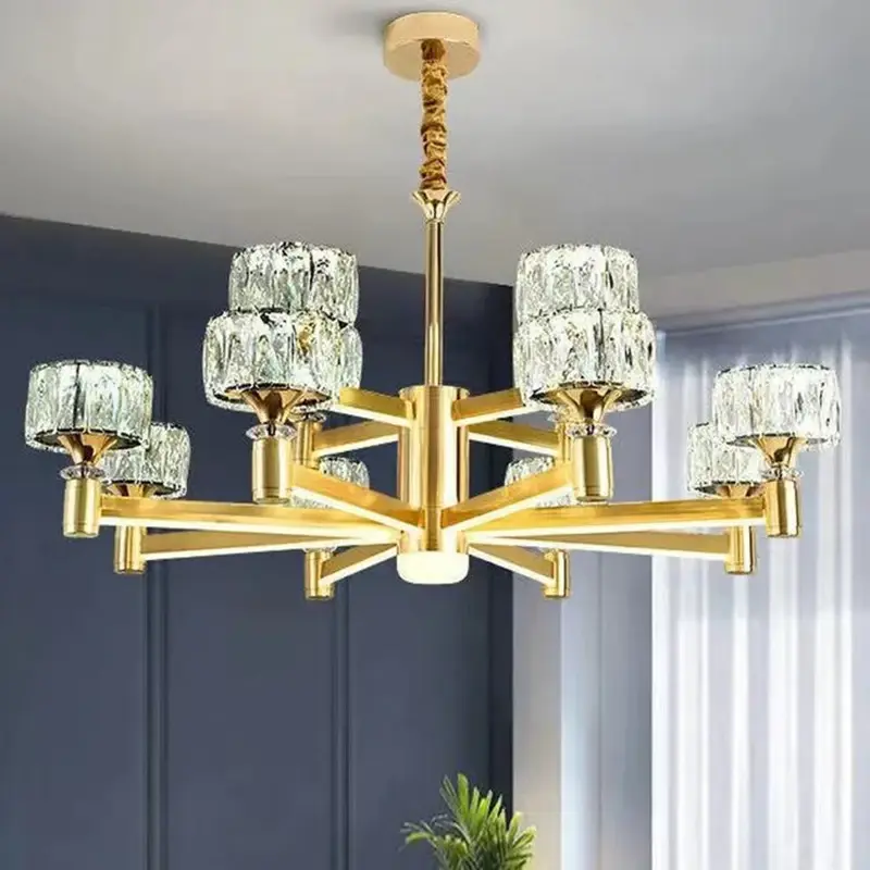 Luxury Living Room Crystal Chandelier