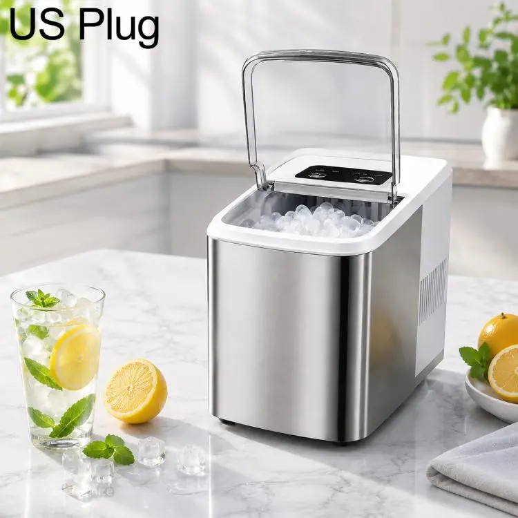 Macchina per il ghiaccio intelligente a proiettile di piccole dimensioni per uso domestico, US Plug, UK Plug, EU Plug