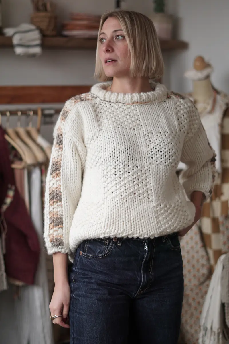 Maglione Panna