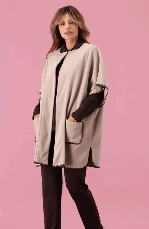 MaryHome Mantella Donna in Pile 6A56061