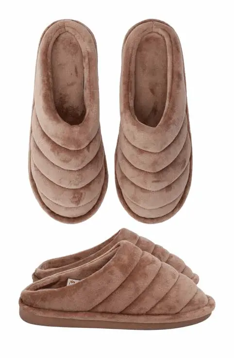 MaryHome Pantofole Donna in Ciniglia 6A54195