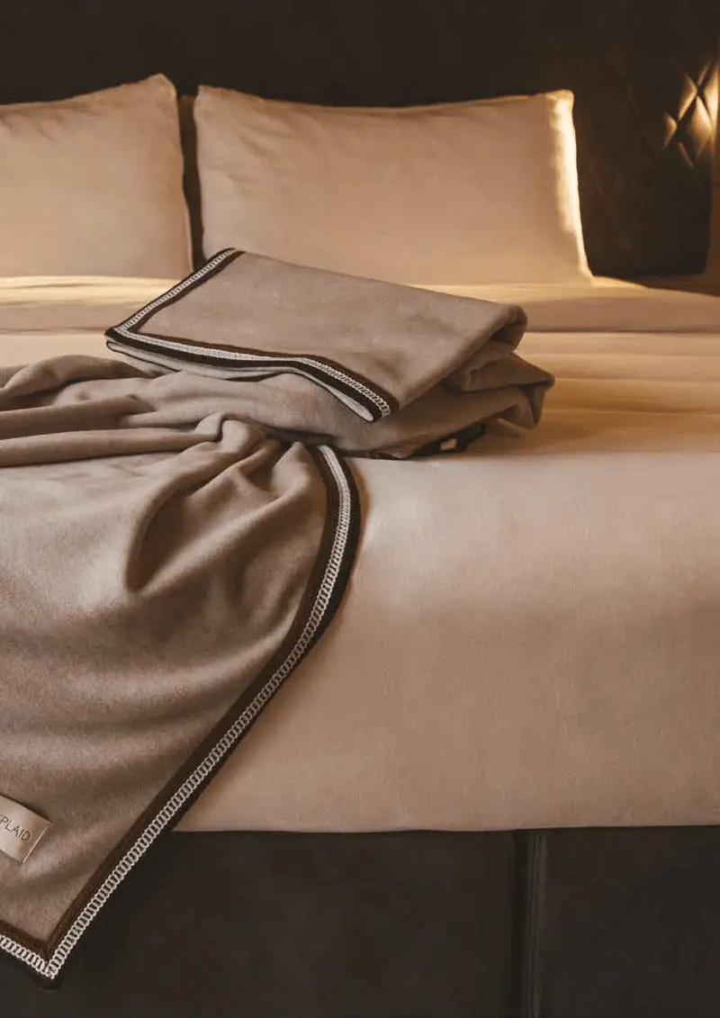 MaryPlaid Coperta Matrimoniale in Lana 250x210Cm 6M36090