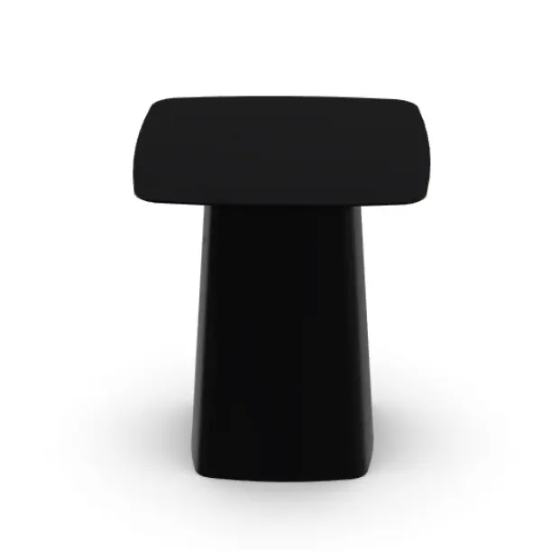 Metal Side Table medio nero Outdoor