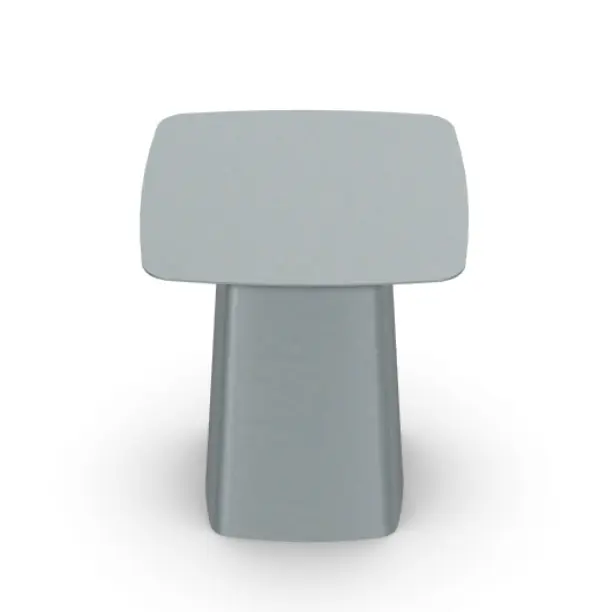 Metal Side Table medio zincato Outdoor