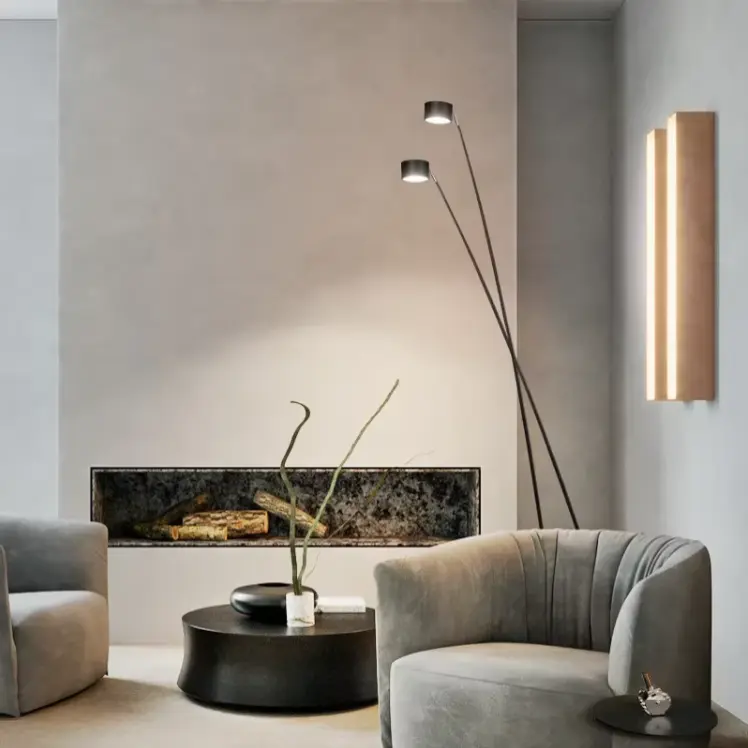 Minimalist Tall Floor Lamp With Adjustable Angle