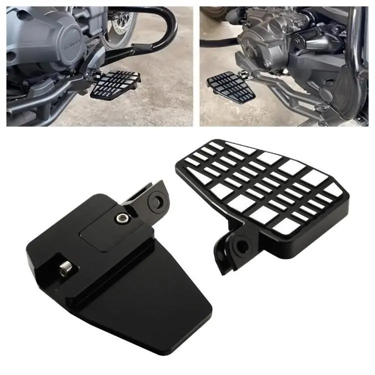 MO-OL03 Pedana poggiapiedi allargata antiscivolo per moto Honda CMX1100 Rebel 2021-2023