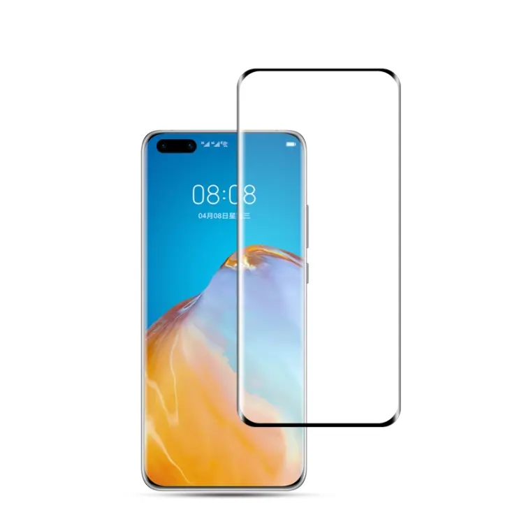 mocolo 0,33 mm 9H 3D Full Glue Curvo Pellicola in vetro temperato a schermo intero, For Huawei P40 Pro, For Huawei Nova 7 Pro 5G