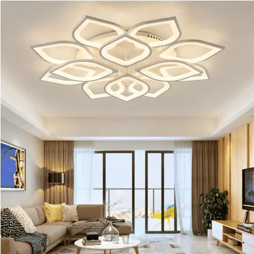 Modern Chandelier Living Rooms