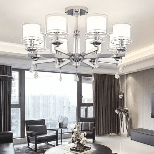 Modern Chrome Chandeliers