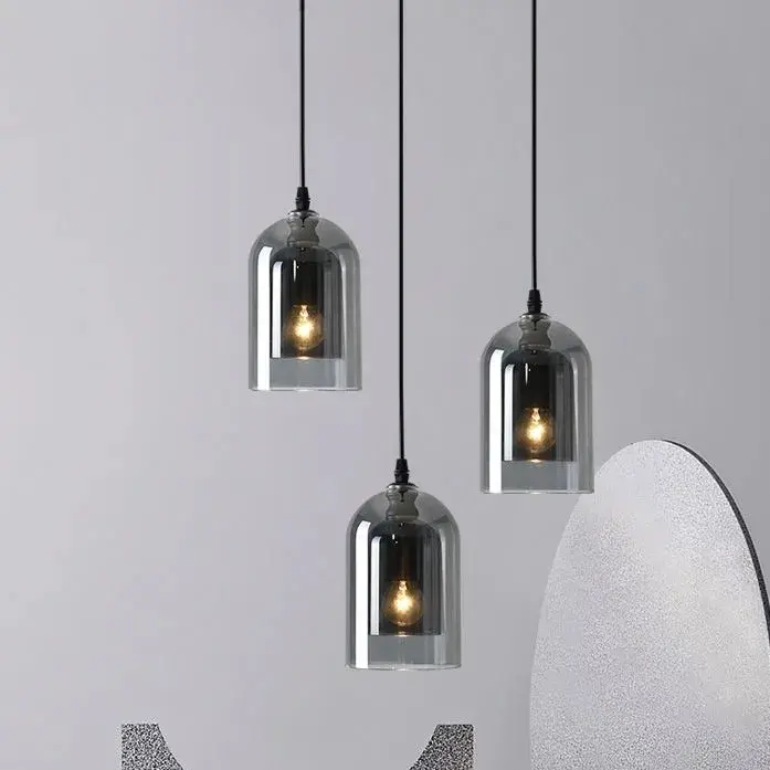 Modern Glass Pendant Lighting Fixture