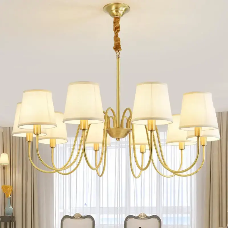 Modern Gold Chandelier