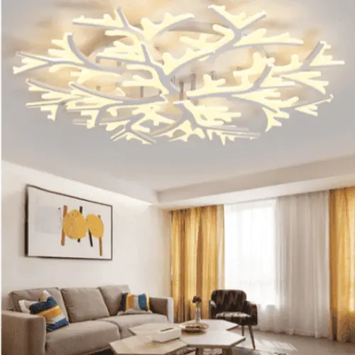 Modern LED Ceiling Light  Fixtures Ice Crystal