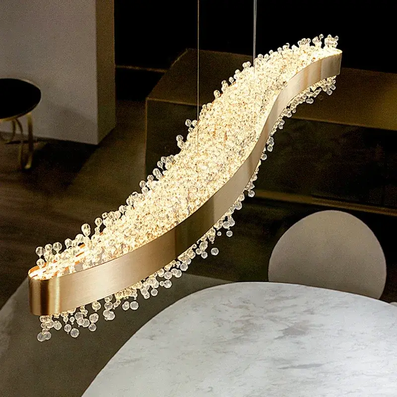 Modern Luxury Crystal Pendant Light Chandelier
