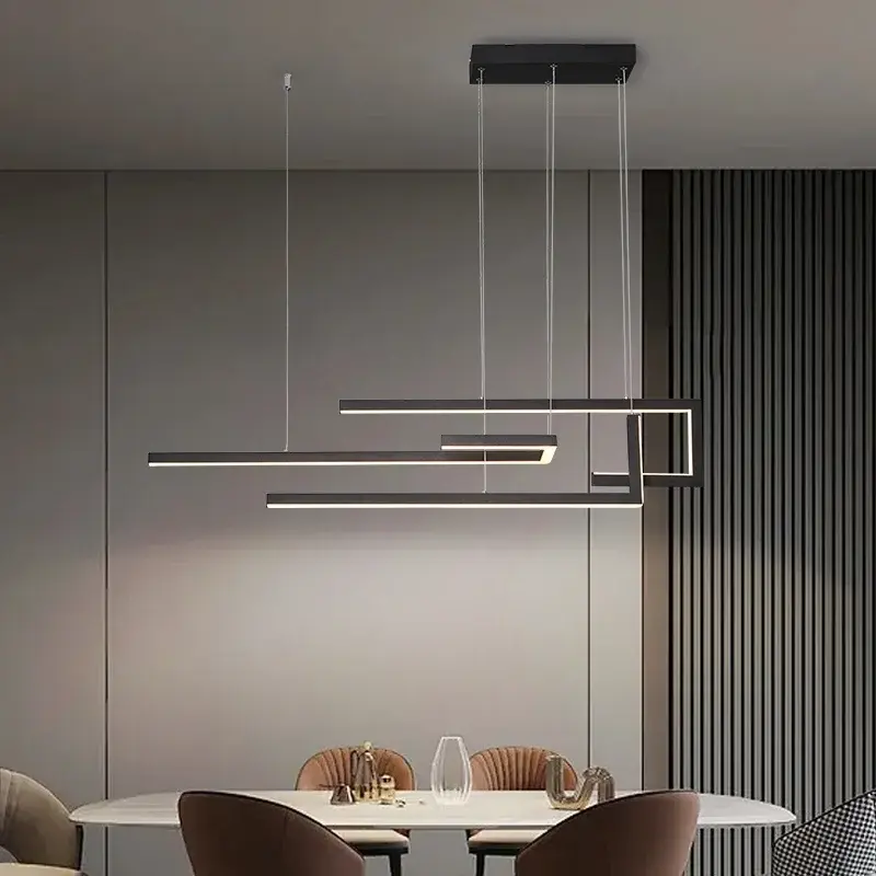 Modern Nordic Geometry LED Chandelier