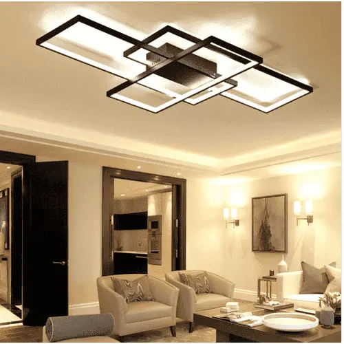 Modern Rectangular LED Ceiling Light Fixture