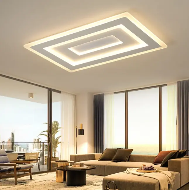 Modern Square Ceiling Light Fixture