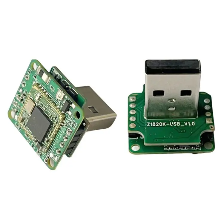 Modulo adattatore PCBA per CarPlay wireless per auto cablate OEM, con chip intelligente WiFi a 5,8 GHz e Bluetooth.