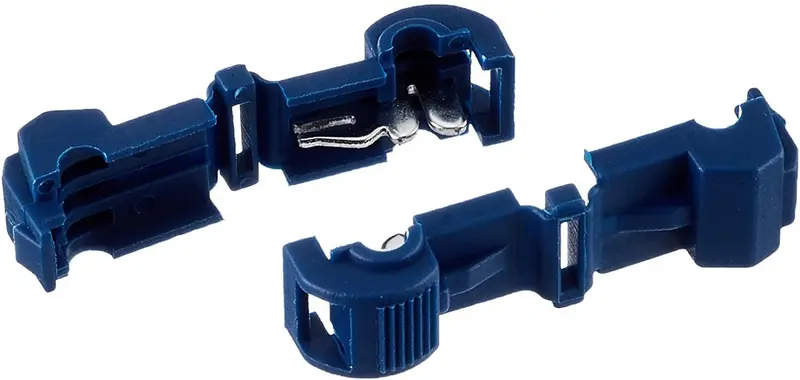 Morsetto di collegamento per filo a T blu 100pz Fato