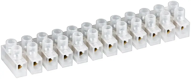 Morsetto isolante trasparente 6mm² 5A confezione da 10