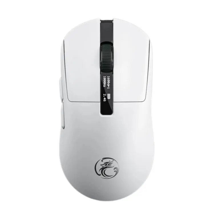 Mouse da gioco wireless Bluetooth iMICE G200 a tre modalità con display