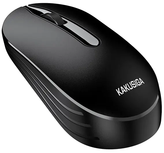 Mouse wireless 2.4G 1200 DPI nero Kakusiga KSC-877