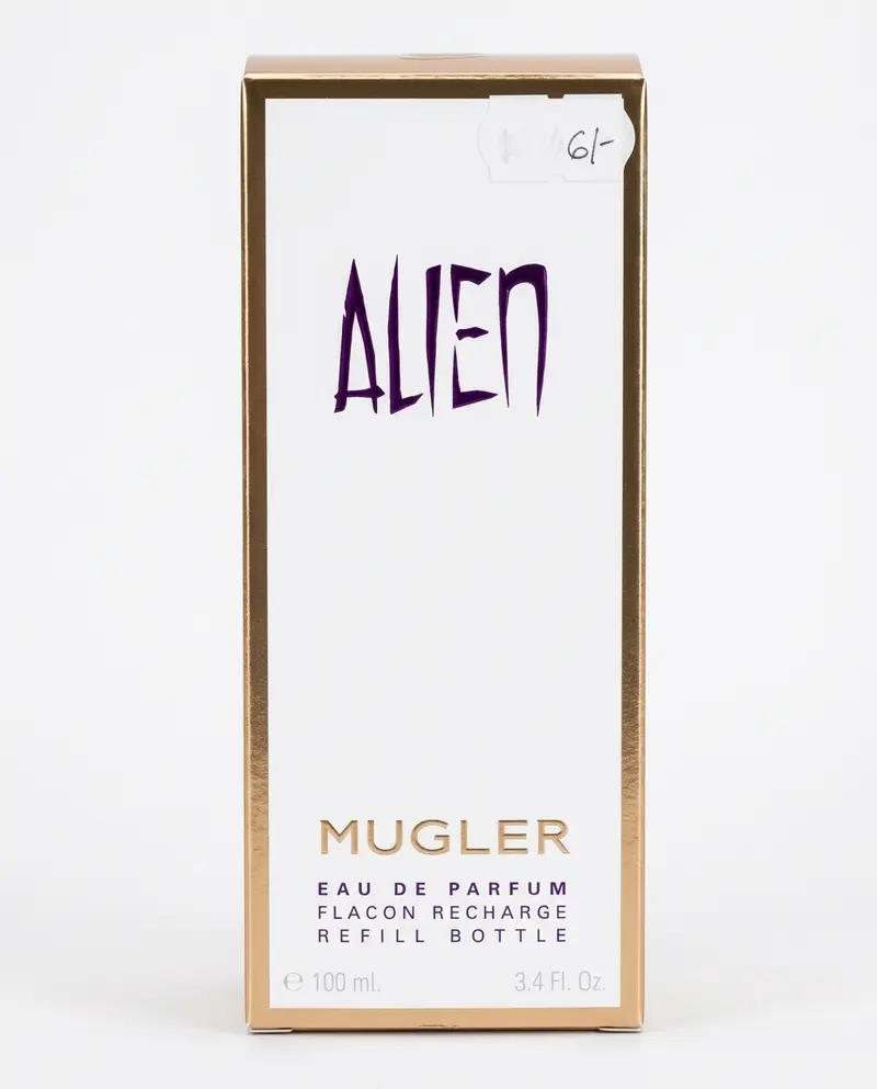 Mugler Alien Eau de Parfum Donna Ricarica 100 ml – Refill Eco-Sostenibile Ambrato Legnoso per Flaconi Talismano