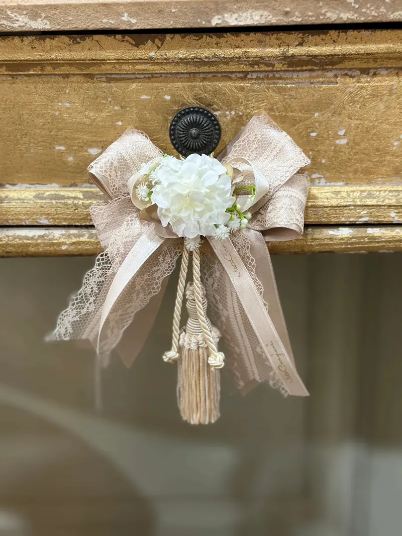 Nappa in Pizzo Decorativa – Mata Creazioni