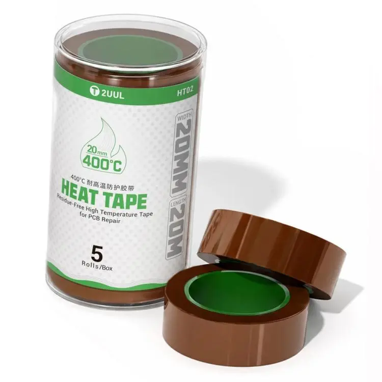 Nastro protettivo 2UUL in poliimmide per alte temperature, 5 e 10 mm