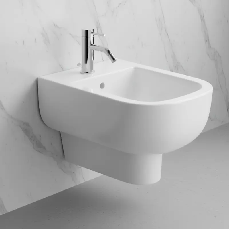 Neve Lino rubinetto bidet con scarico LIN93904