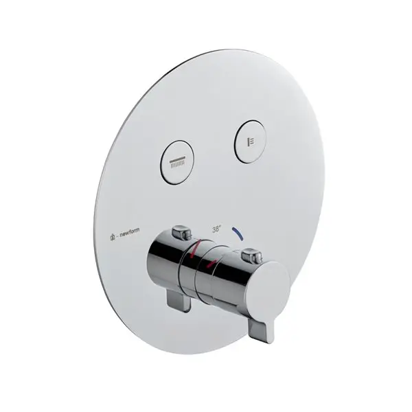 Newform Linfa II miscelatore termostatico doccia a due uscite 70402E