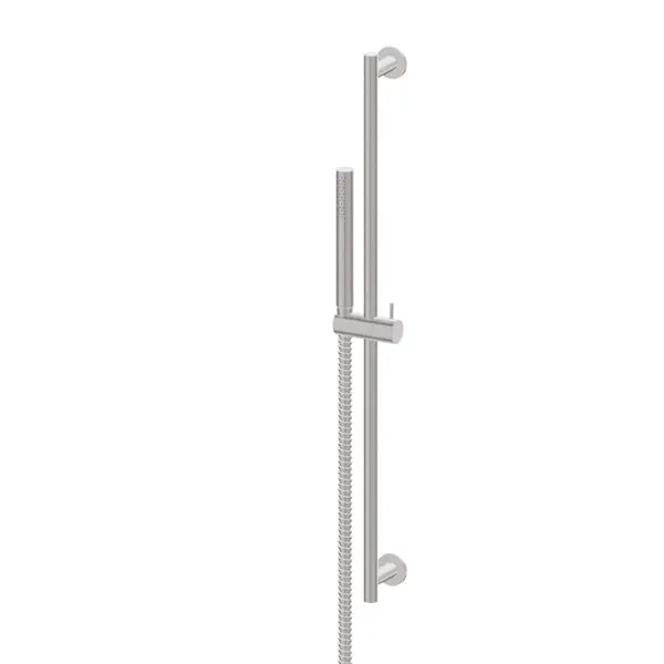 Newform X-Steel 316 asta saliscendi doccia con doccetta e flessibile 69656X