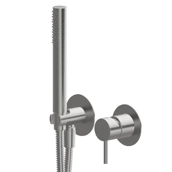 Newform X-Steel 316 rubinetto vasca con deviatore e doccetta 69676EX
