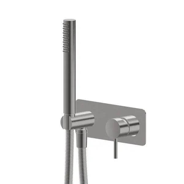 Newform X-Steel 316 rubinetto vasca con deviatore e doccetta 69677EX