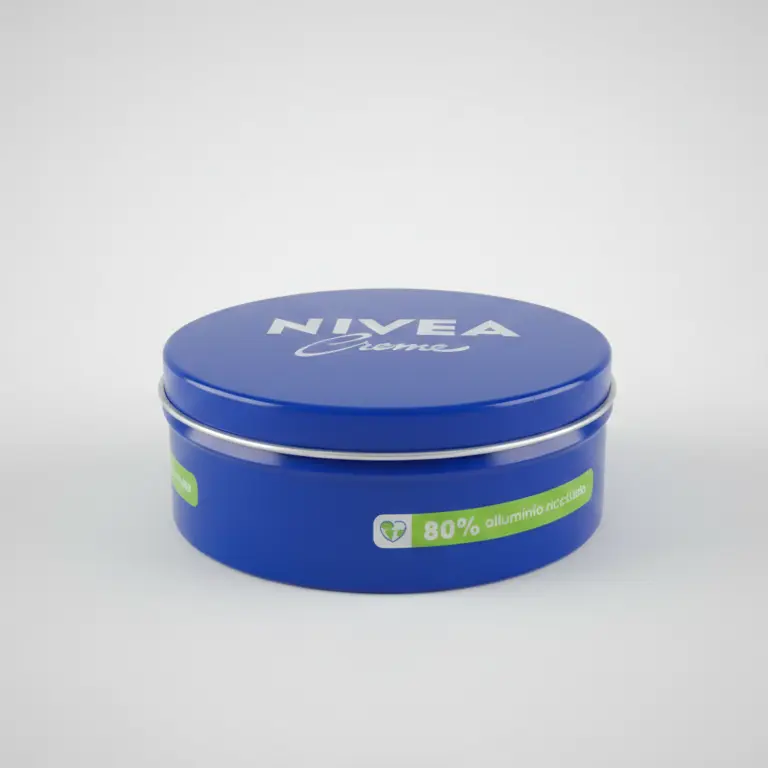 Nivea Creme 400ml Giga Confezione | L'Originale Crema Idratante Multiuso Viso, Corpo e Mani | Nutrizione Profonda con Eucerit | 80% Alluminio Riciclato