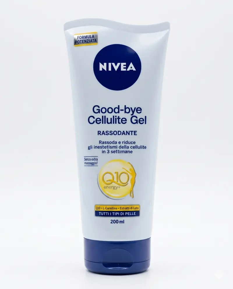 NIVEA Q10 Multi Power 5in1 Gel Anti-Cellulite Rassodante 200 ml | Riduzione Inestetismi in 3 Settimane | Con Coenzima Q10 – Assorbimento Rapido