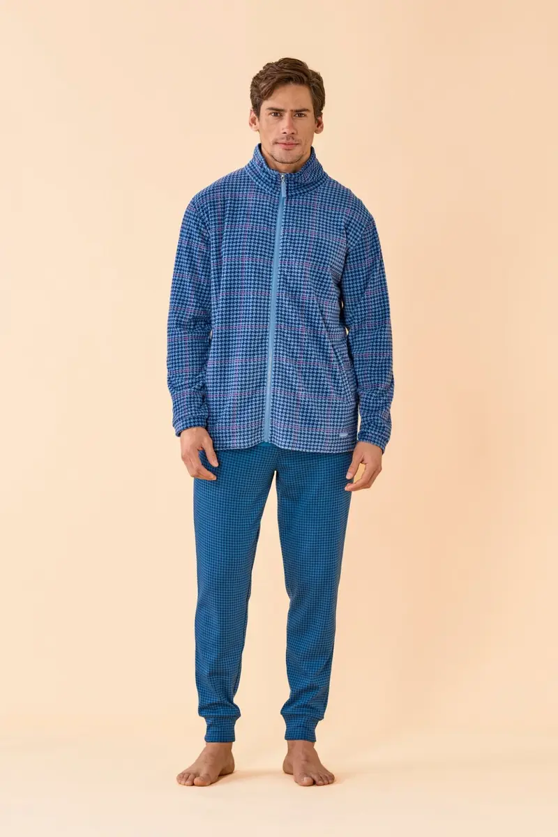 Noi Di Notte Giacca con Zip in Ecopelliccia Uomo GE3207