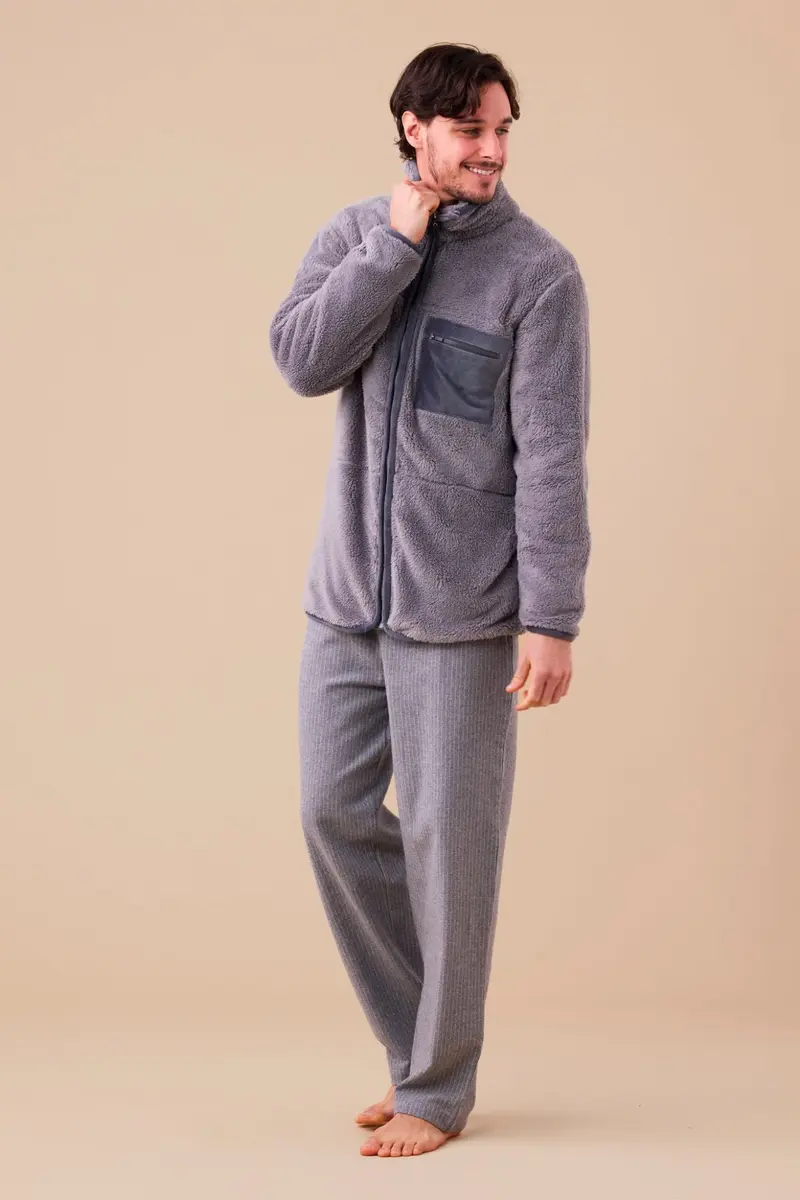 Noi di Notte Giacca Full Zip Uomo in pelliccia GE3068