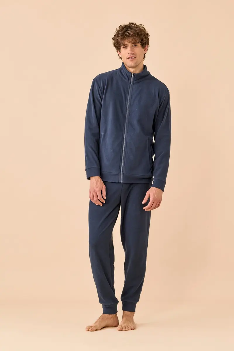 Noi Di Notte Pigiama Micropile Full Zip FC3379