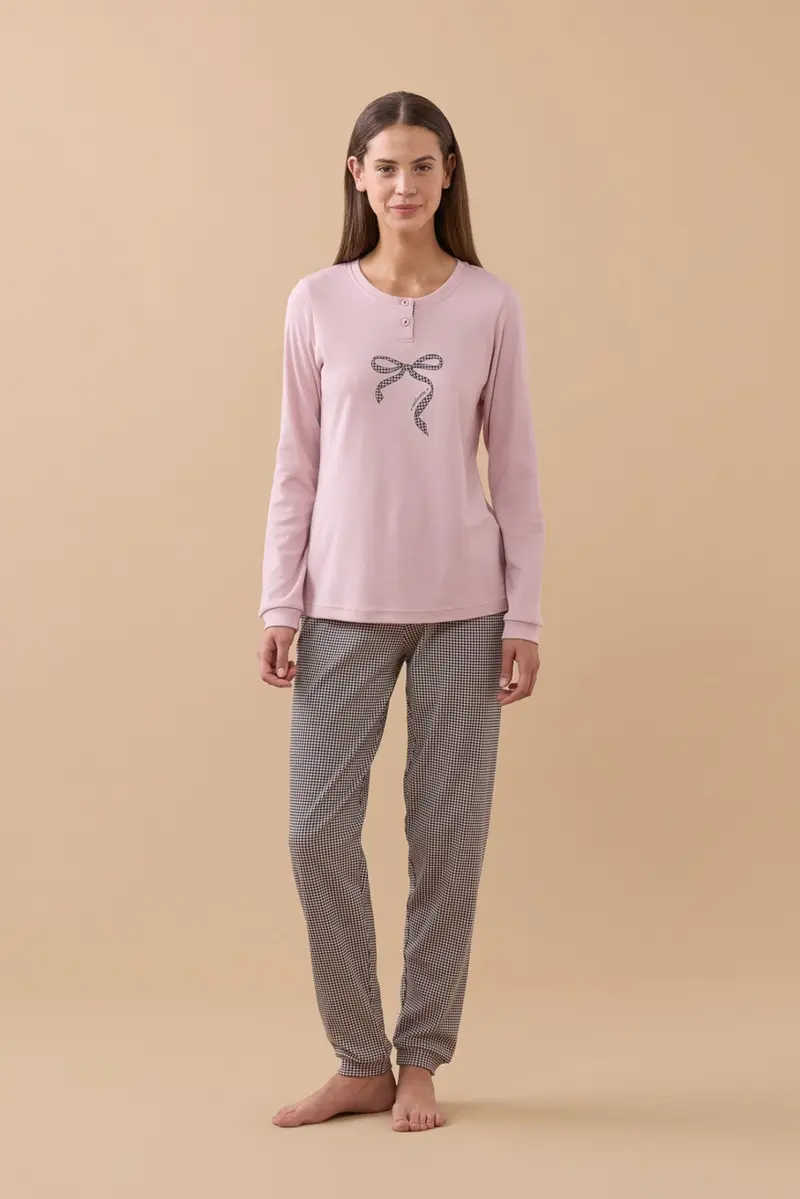 Noi Di Notte Pigiama Serafino Donna FA9731