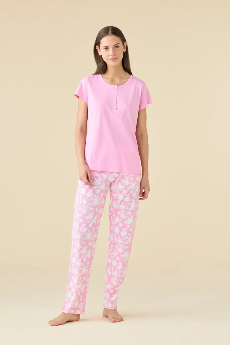 Noi di Notte Pigiama Serafino Donna M/M P/L FA9517