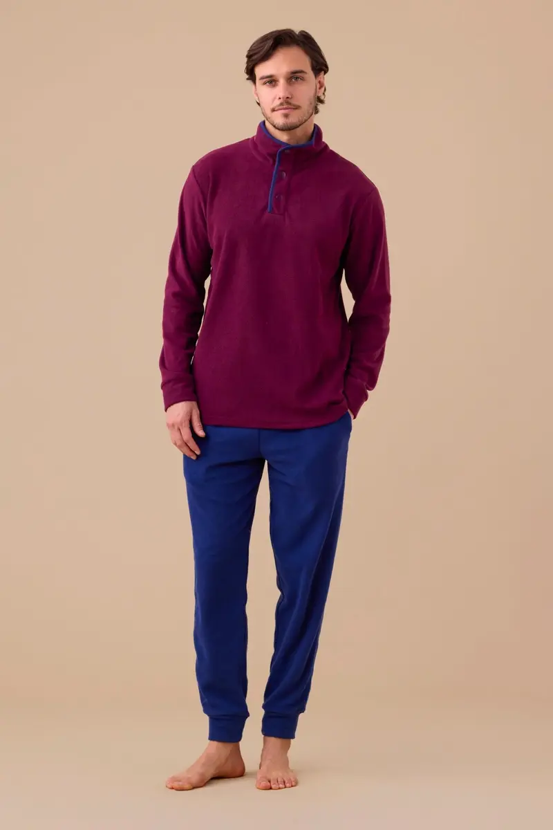 Noi di Notte Pigiama Serafino Micropile Uomo FC3198