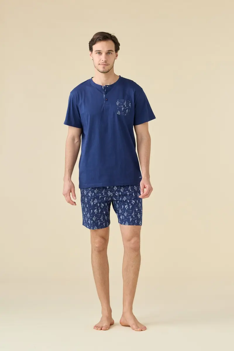Noi di Notte Pigiama Uomo Corto FC3269