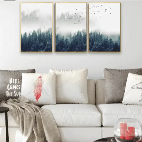 Nordic Forest Landscape HD Canvas Prints