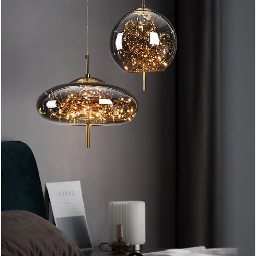Nordic Handblown Glass Pendant Ceiling Lights