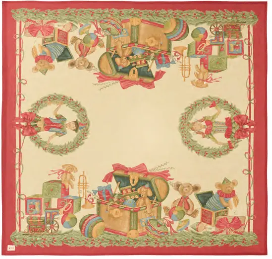 Nuvole Di Stoffa Centro Tavola 120x120CM Vintage Toys