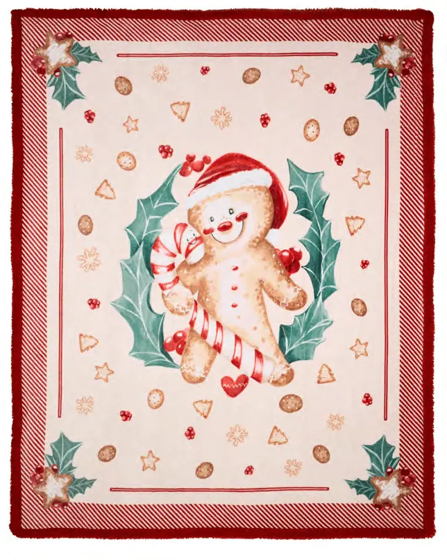 Nuvole di Stoffa Plaid con Scatola 130x160cm - Delicious