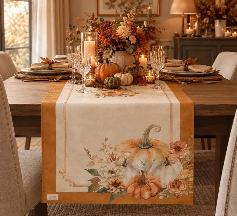 Nuvole Di Stoffa Runner 50x150Cm Racconti D'Autunno